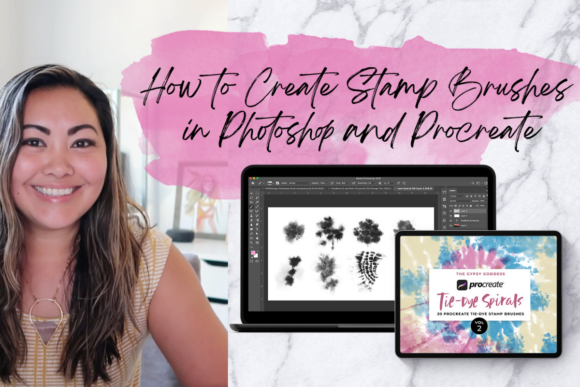 Download How to Create Brush Stamps in Photoshop &amp; Procreate - How to create Collection